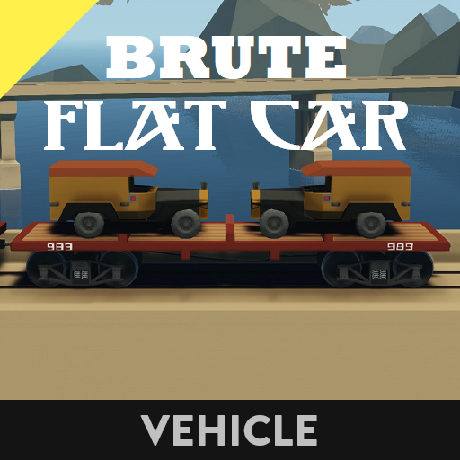 Brute flat car 1880 type c