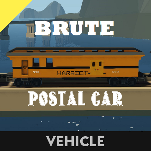 Brute postal car 1850 Harriet
