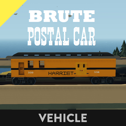 Brute postal car 1880 Harriet