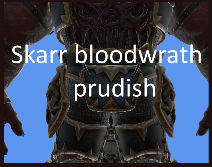 Skarr bloodwarth Prudish