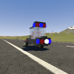 Cute 3-Wheeler Police