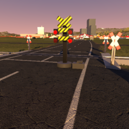 Japanese Railway Crossing