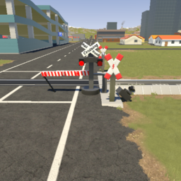 USA Railroad Crossing (Gate)