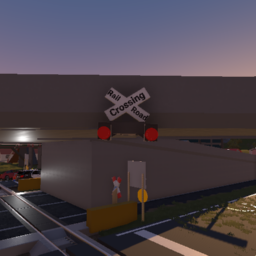 USA Railroad Crossing Variation 3