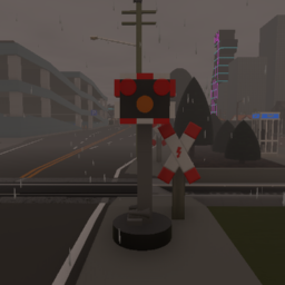 UK Railway Crossing