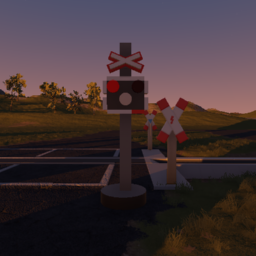 Old UK Railway Crossing 1
