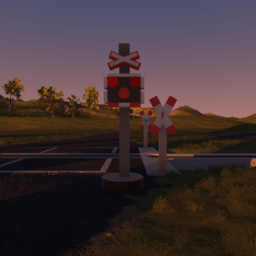 Old UK Railway Crossing 2
