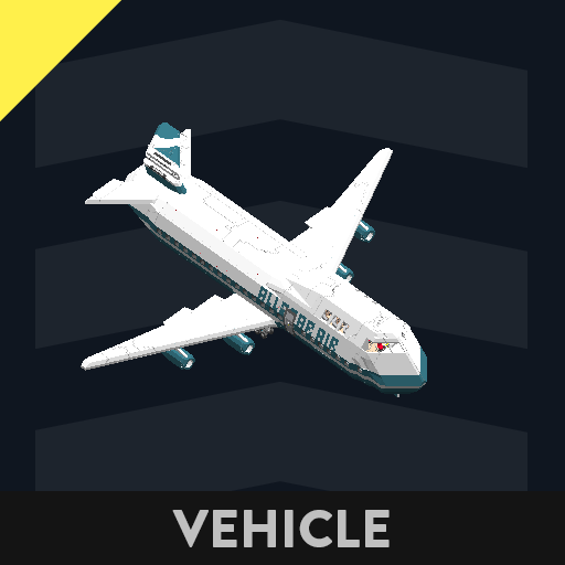 Allstar Air Self Crashing 747