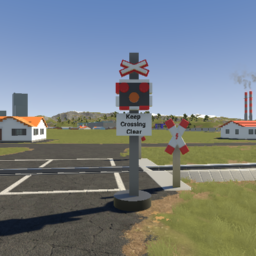 Old UK Railway Crossing 6