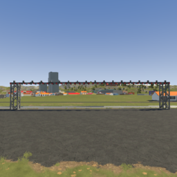 World's Widest Railroad Crossing