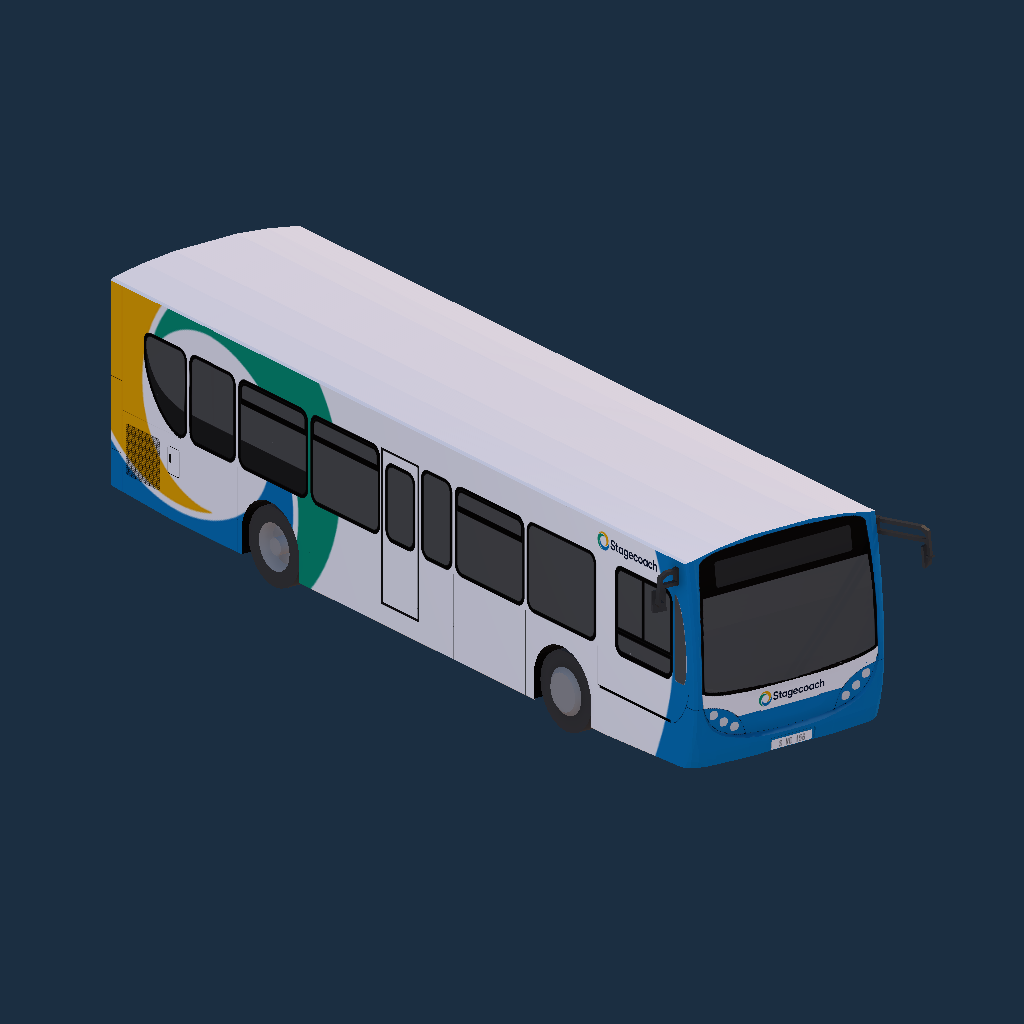 Stagecoach Cymru Enviro 300 Local livery 2015