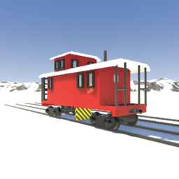 Dr Fields RailRoad Caboose with Flanger