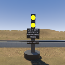 Private Railroad Crossing 1