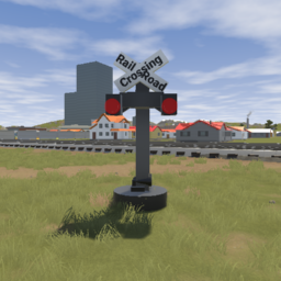 USA Railroad Crossing V2