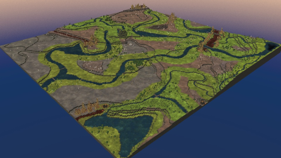 Green Riverland - 256x256