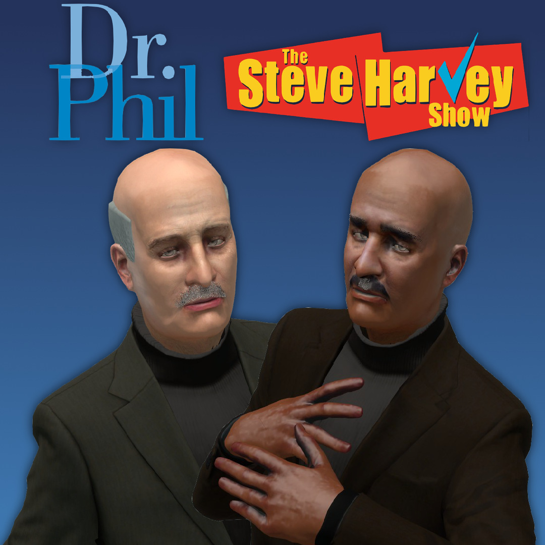 HD Dr Phill and Steve Harvy [Playermodel + Ragdoll]