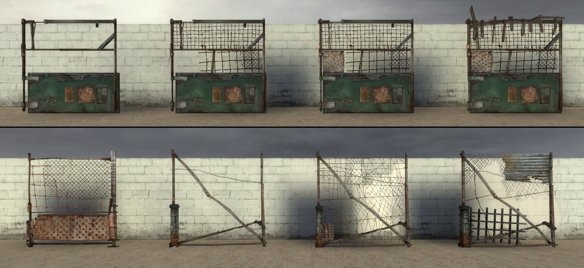 Return To Ravenholm Gates Models
