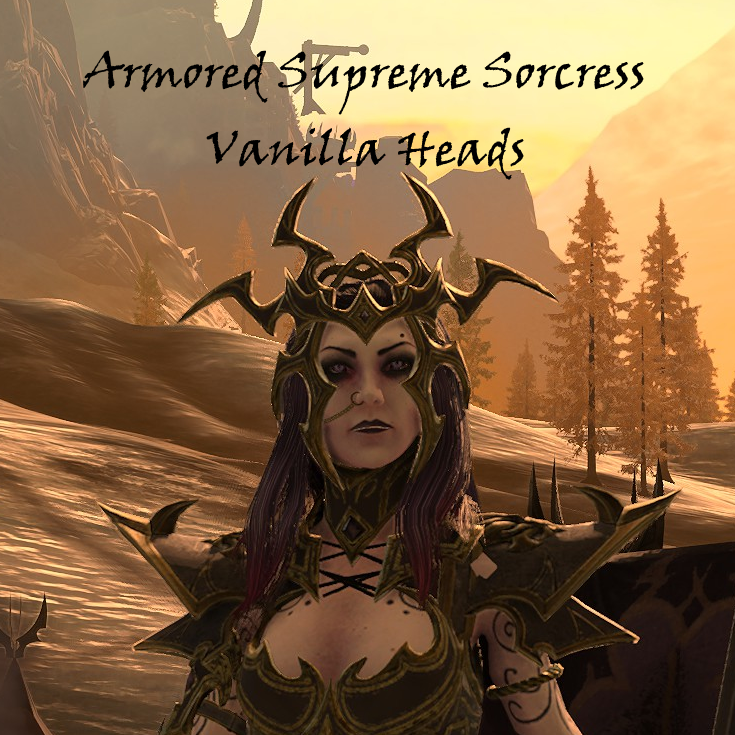Armored Supreme Sorceress vanilla heads