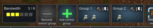 Dizzy's Adjustable Mechanitor Control Groups