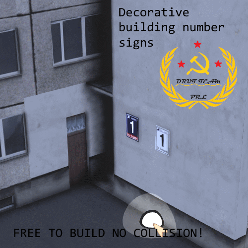 building number signs