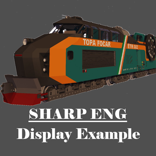 SHARP TCP Display Example