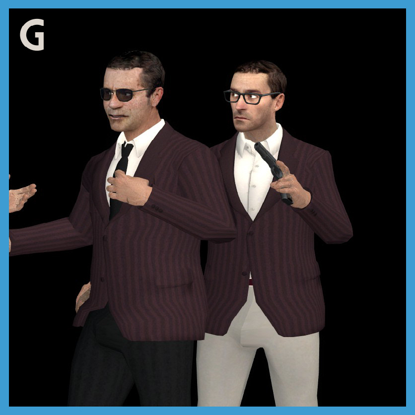 Dave's Mobsters Pack 2 [Playermodel + Ragdoll]
