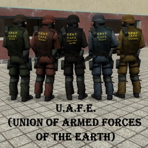 [7HWRP]Union Armed forces of The Earth & Black ops & H.E.C.U , PMs