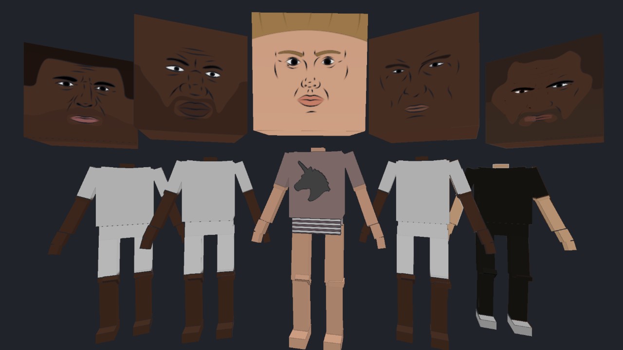 Most Popular Blonde Girl and Black Mans