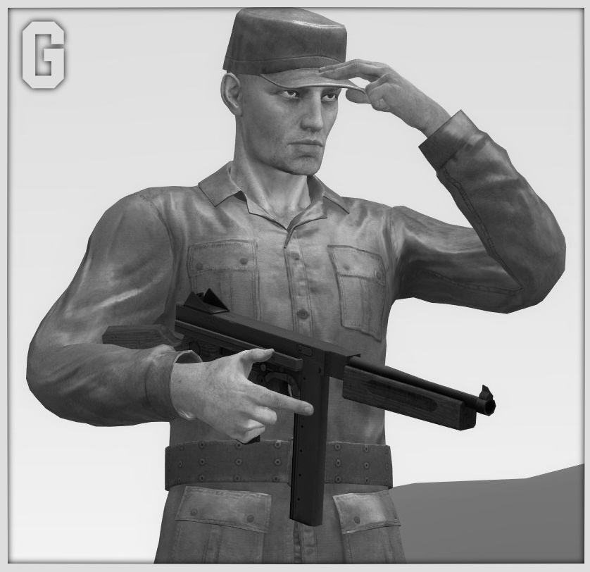 1950s Generic Soldier [Playermodel + Ragdoll]
