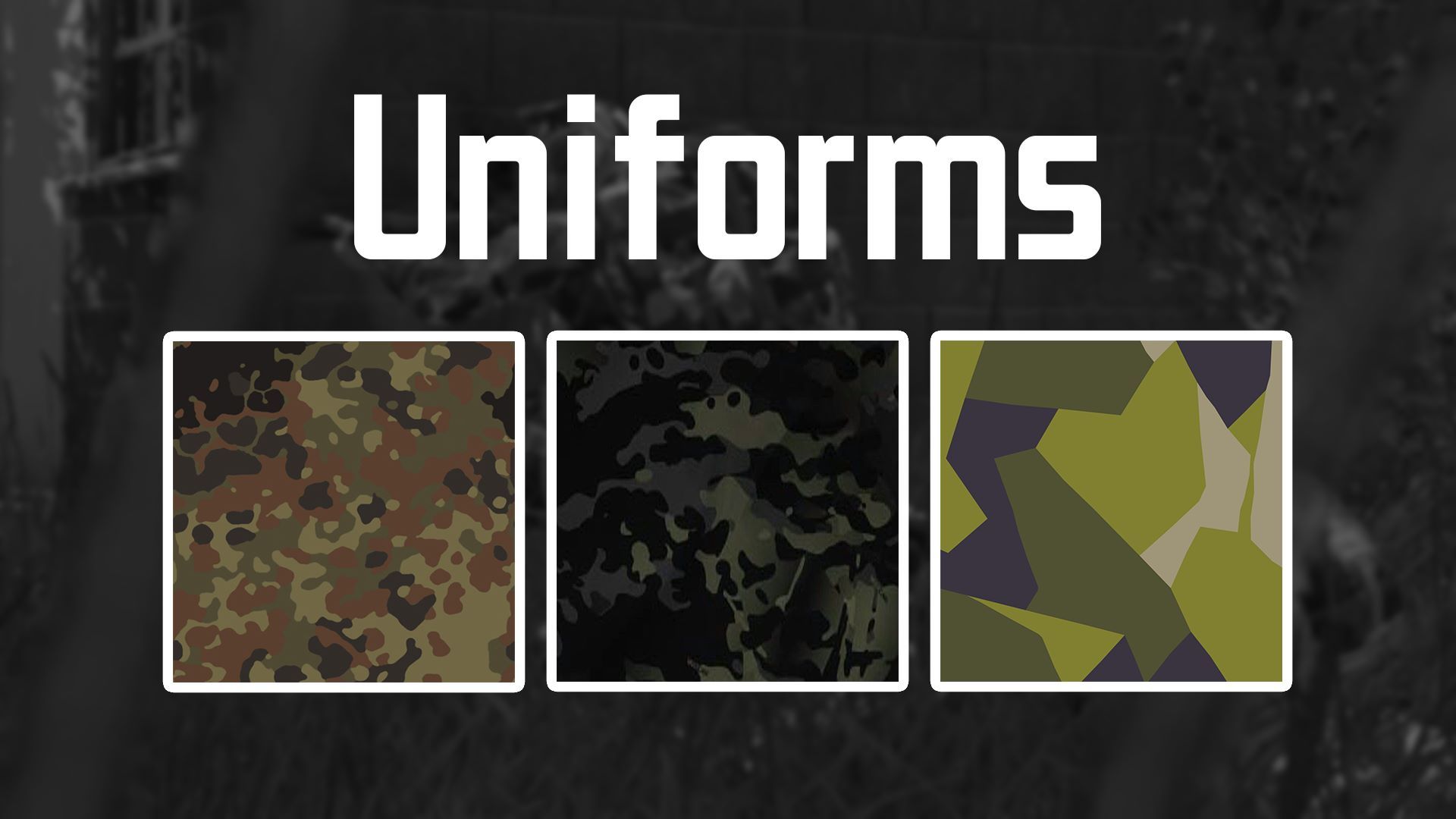 Camo Collection 1 (FT,MCB,SP)
