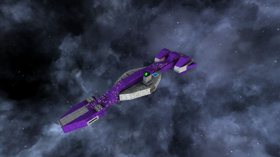 Pandora Night Rege destroyer ship. preview