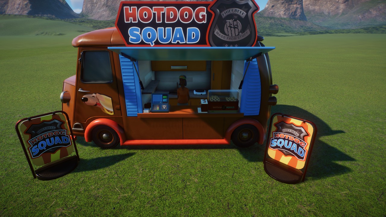 Urban Zoo 11 Hot Dog Squad Truck