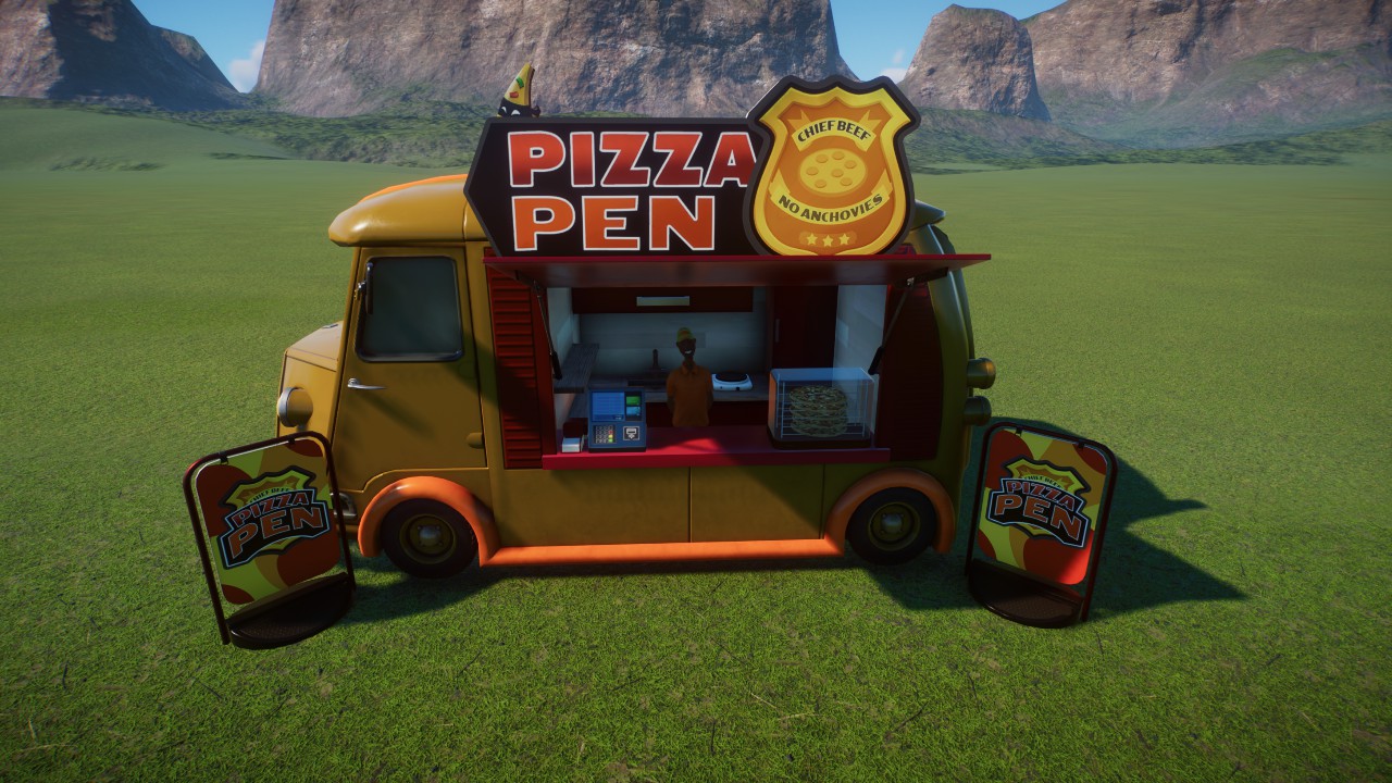 Urban Zoo 11 Pizza Pen Truck
