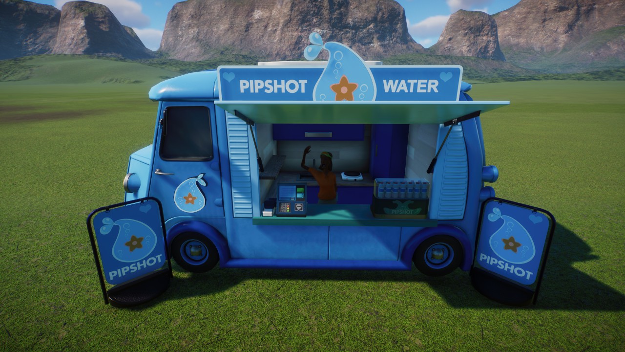 Urban Zoo 12 Pipshot Water Truck