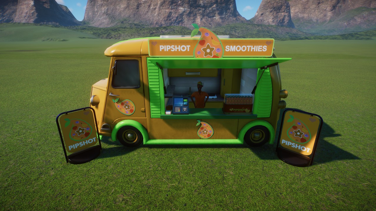 Urban Zoo 12 Pipshot Smoothies Truck