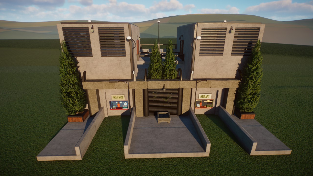 Urban Zoo 3 Shop Complex Food Drink Toilet Etc
