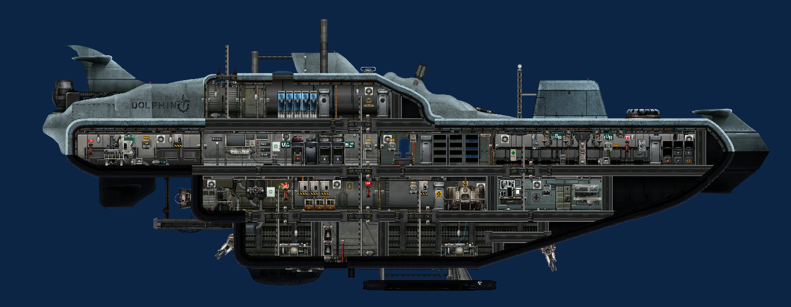 Dolphin Class – Barotrauma Mod