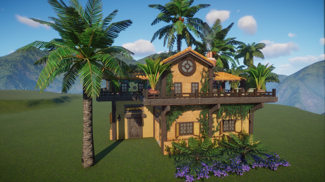 ENCANTO - South American Trade Center, Keeper Hut and Research Center