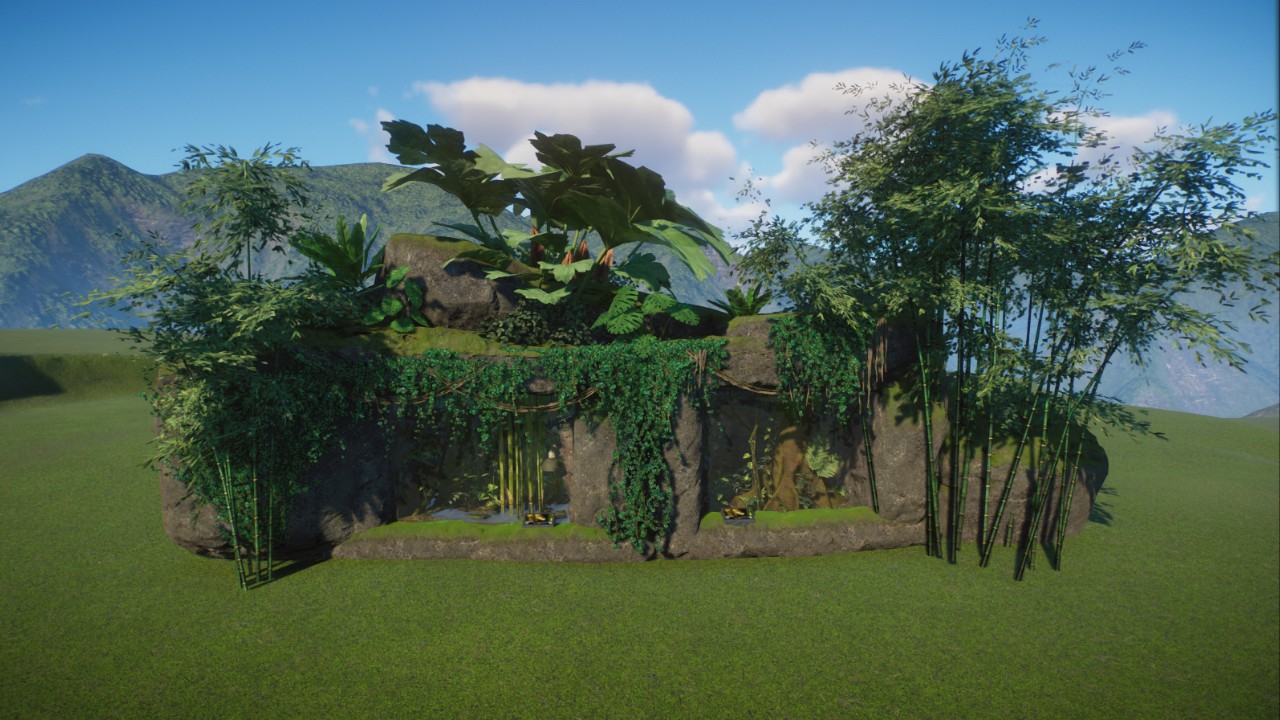 ENCANTO - Overgrown Double South American Exhibit