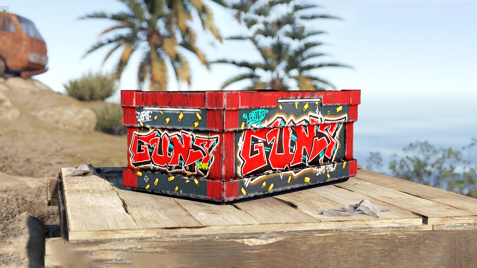 Graffiti Guns Storage