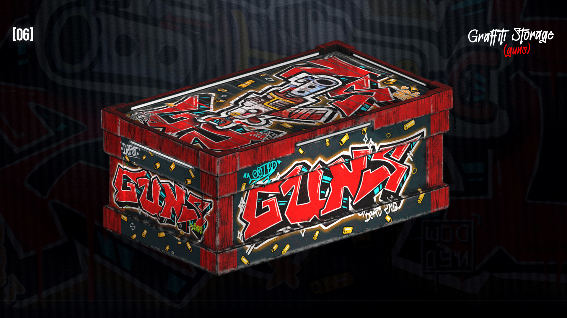 Graffiti Guns Storage