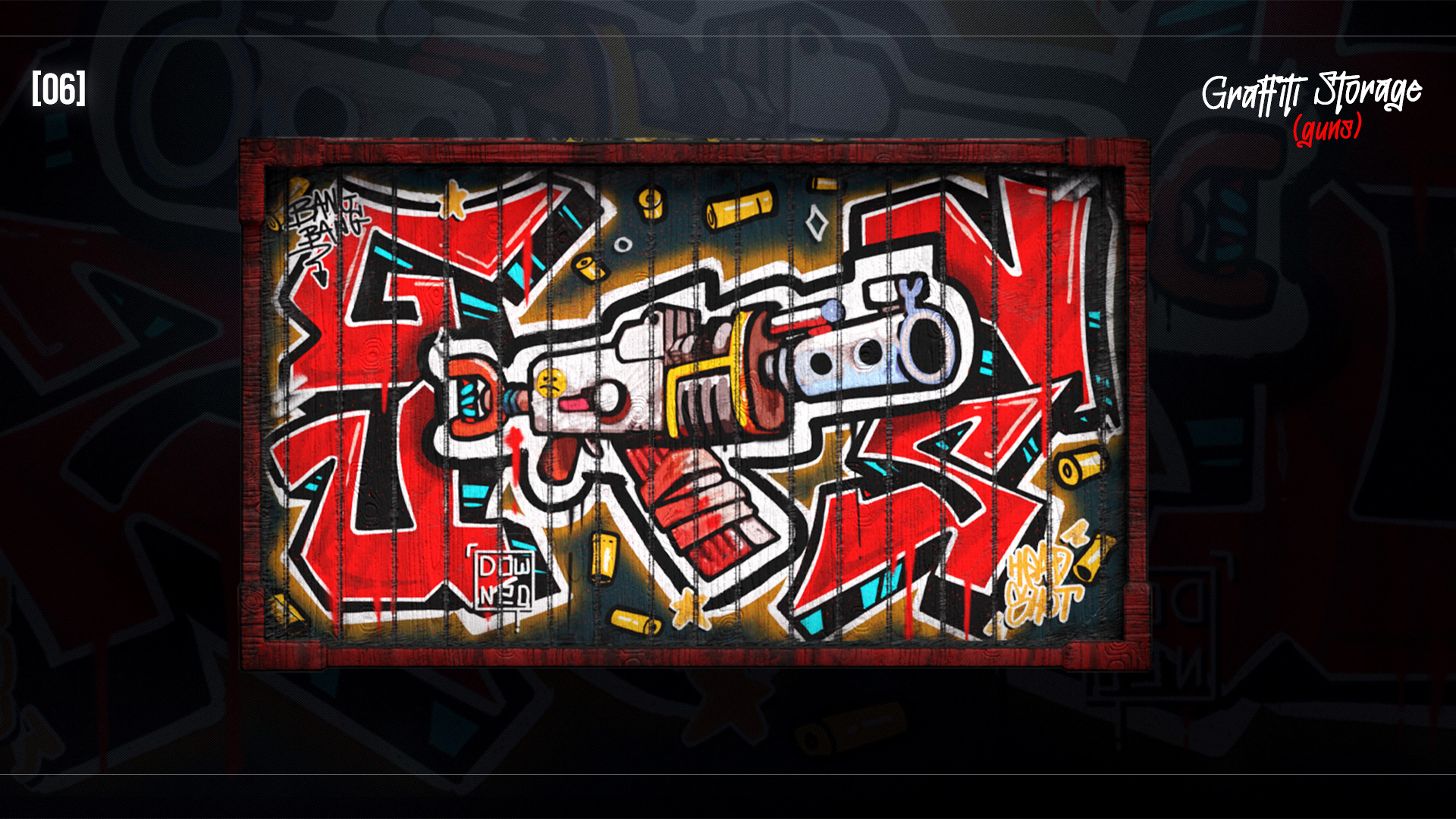 Graffiti Guns Storage