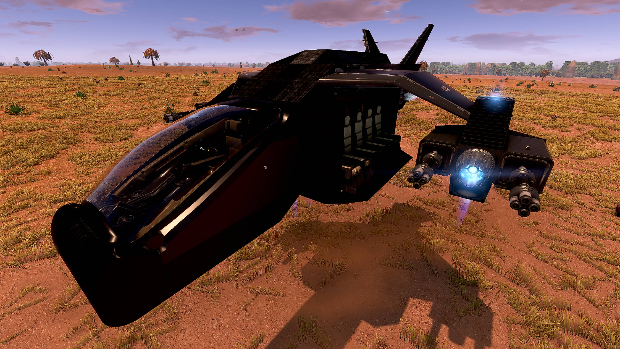 Spectre DS - Small, fast, agile and lightweight covert ops dropship