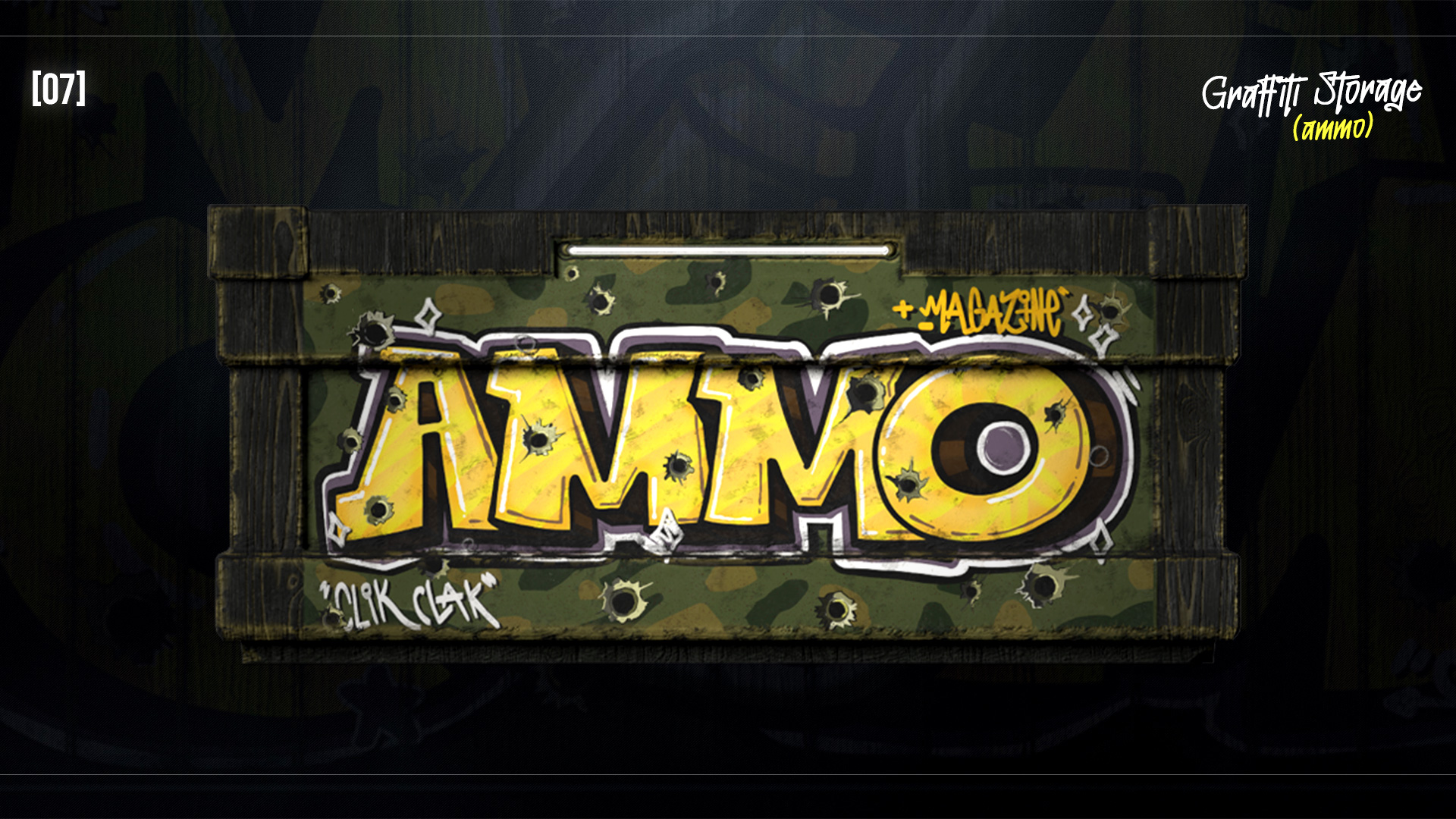 Graffiti Ammo Storage