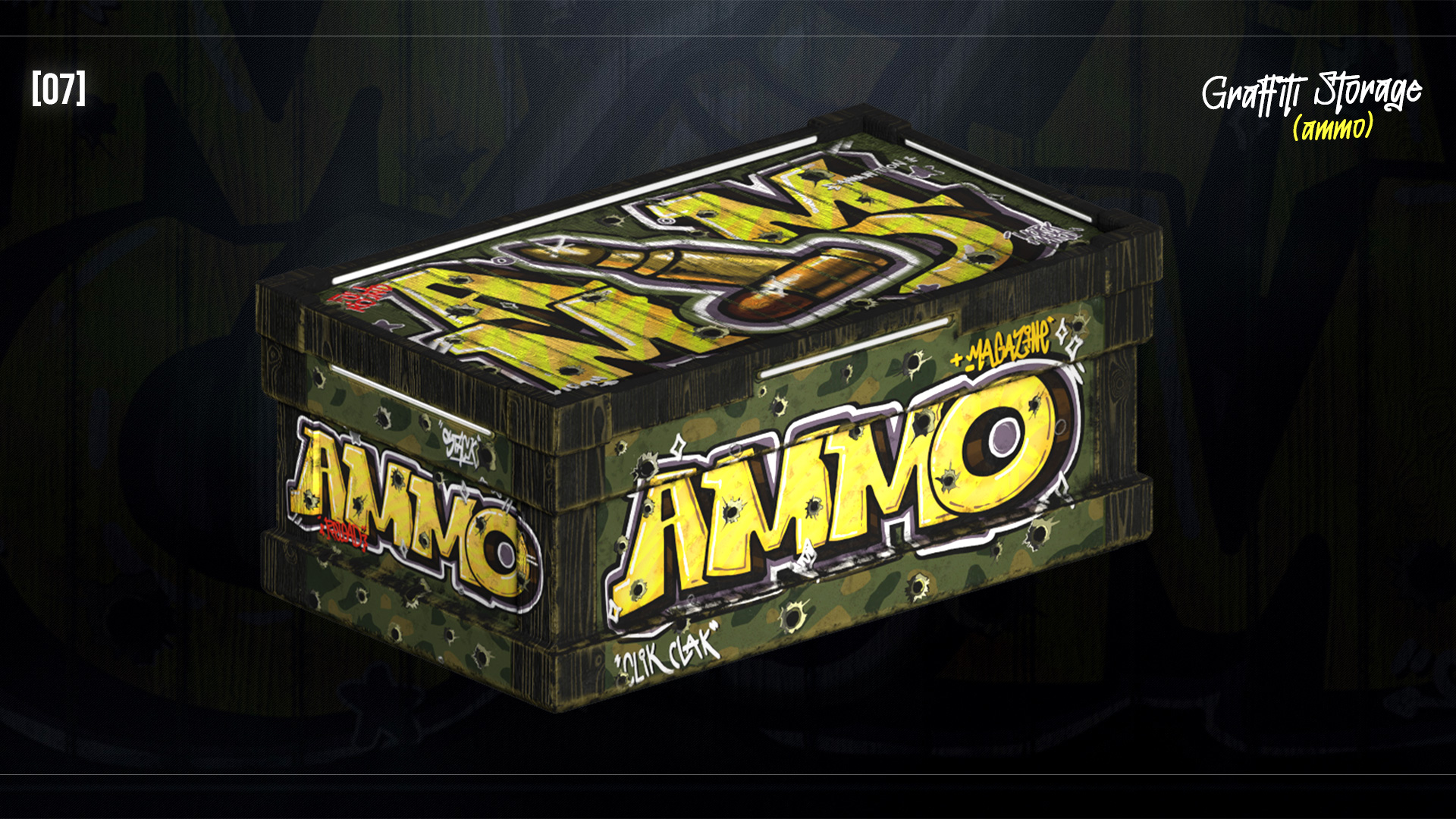Graffiti Ammo Storage
