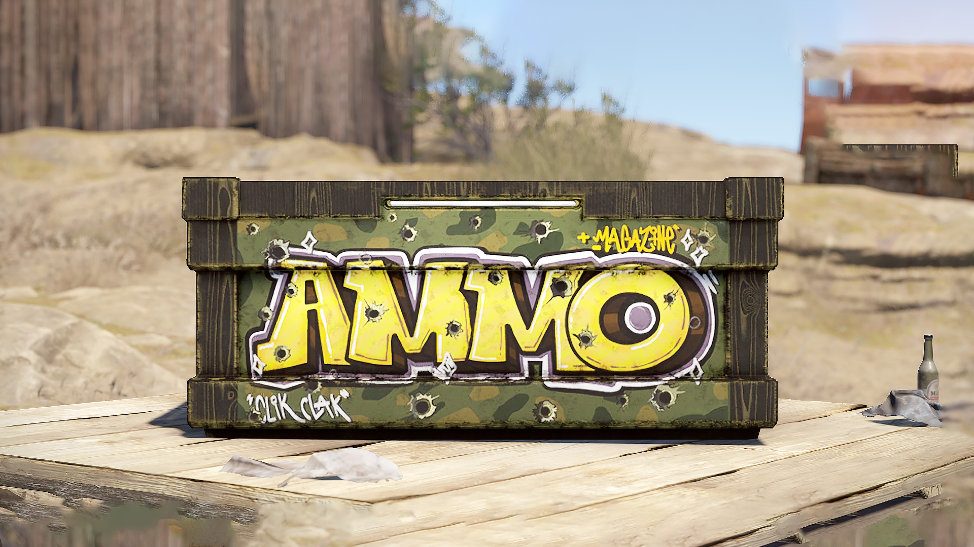 Graffiti Ammo Storage