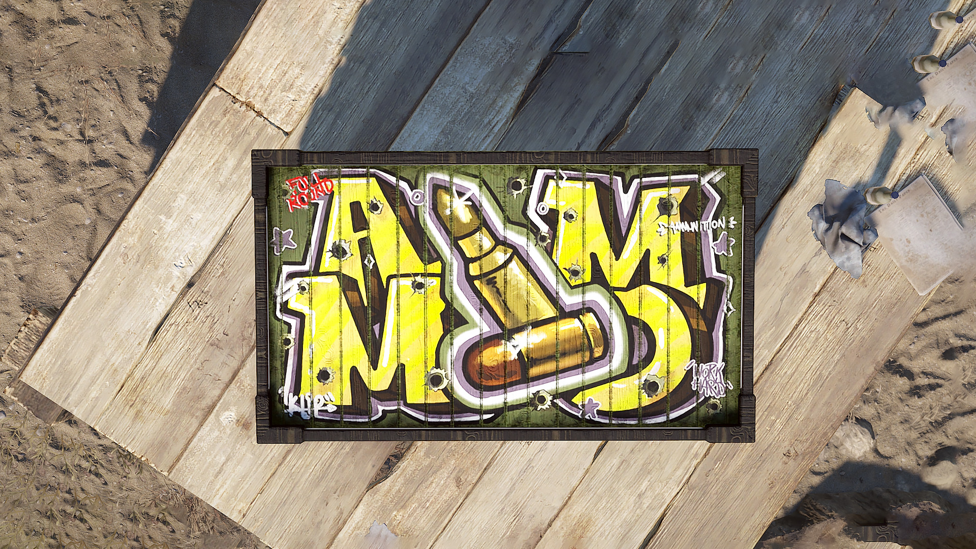 Graffiti Ammo Storage