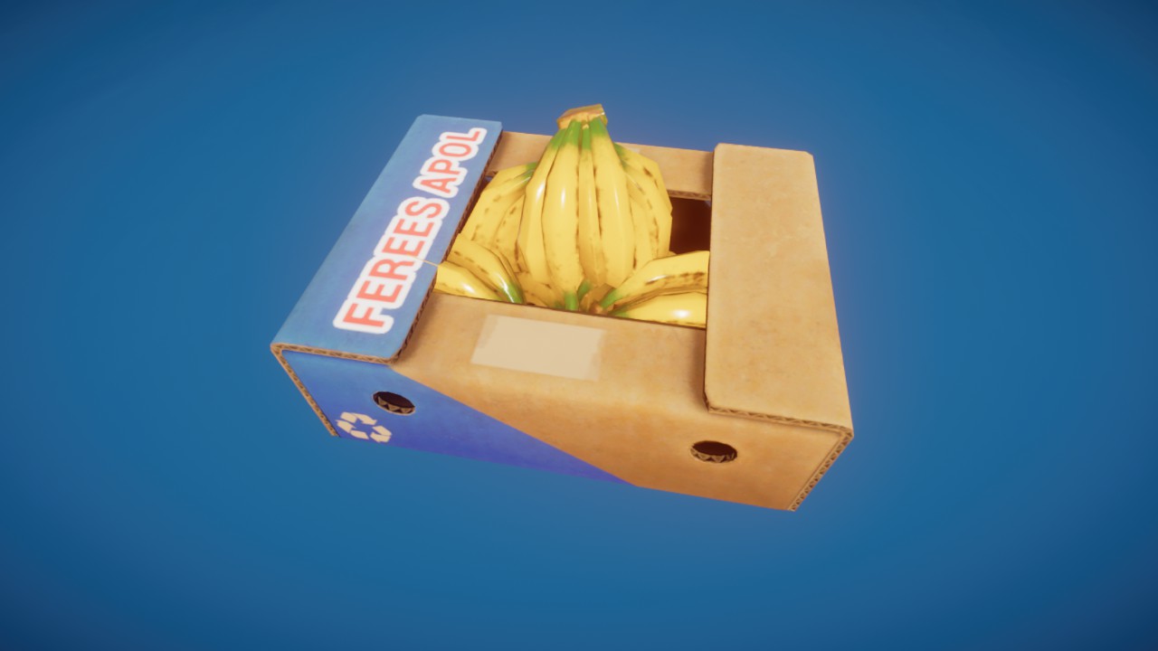 Prop - Banana Box