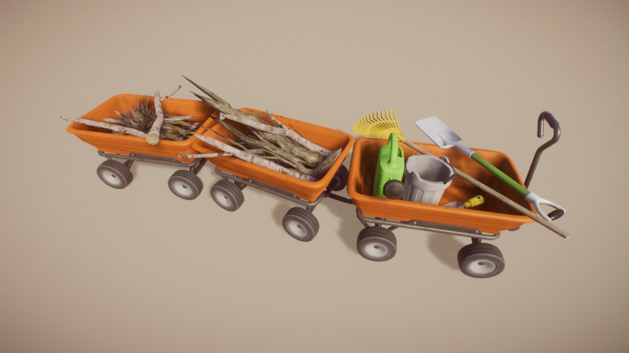 Prop - Garden Cart 03