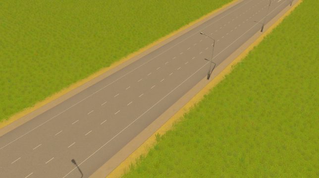 2 Lane UK Motorway